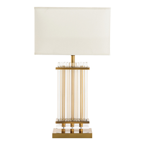 Thời trang châu Âu đơn giản hiện đại sang trọng phòng khách phòng ngủ cạnh giường ngủ đèn bàn pha lê - Product Image 2