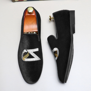 Slip on Anti Skid Waterproof <b>Light</b> Casual Solid Autumn Men Low Top Slipper Flat <b>Driving</b> Shoes - Product Image 4