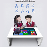 Affichage intelligent tout-en-un café de jeu Kiosque interactif intelligent à écran multi-tactile Écran LCD de table de bureau Signalisation numérique