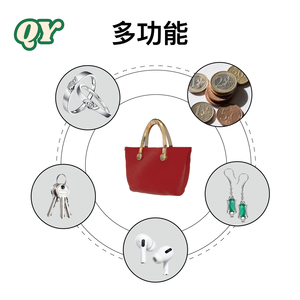QY Llavero Multifuncional De Cuero Con Mini Monedero Y Colgante Para Mujeres Al Por Mayor - Product Image 2
