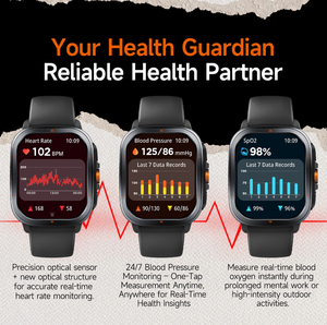 Nuovo Smartwatch 2026 con Schermo Grande da 2.01", Assistente AI GPT, Posizionamento GPS, 128 Modalità Sportive, Impermeabile IP68 - Product Image 2