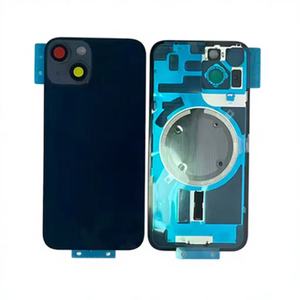 สำหรับ iPhone 14 14 Plus ซีรีส์นี้ มีรูเลนส์กล้องแบบ OEM และขอบโลหะพรีเมียมพร้อมกรอบยึด วงแหวนแม่เหล็ก กระจกด้านหลัง - Product Image 4