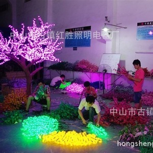 Led Cherry Tree <b>Light</b> Plastic Body 50000 Hours Lifespan For Landscape Decoration - Product Image 2