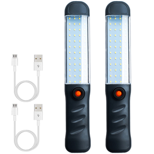 Luz de trabajo COB, linterna recargable por USB, reflector multimodo, foco portátil, linterna LED magnética para acampar, antorcha de reparación - Product Image 1