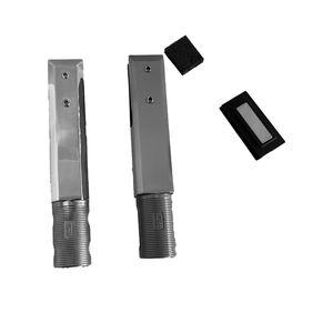 Barandilla de Acero Inoxidable Cuadrada Roscada de Alta Resistencia para Vidrio, <span class=keywords><strong>Tubo</strong></span> de Balaustrada de Pared Sólida y Gruesa, Moderna, para Villas, DIY - Product Image 4