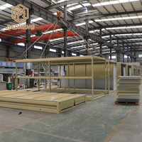 Maison préfabriquée modulaire certifiée CE de 20 pieds, design européen, pliable, portable, bureau, appartement, école, salle de sport