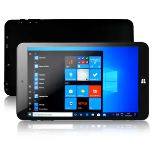 Venta al por mayor de fábrica Tablet Pc 8 pulgadas Win10 Tablet 8 pulgadas Z8350 Tablet Win 10 Sistema Quad Core 4 + 64GB almacenamiento 0.3mp + 2mp Cámara