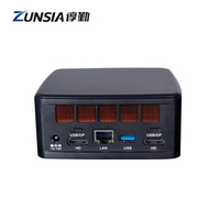 Mini PC NUC Intel Core i3 i5 i7 de 11ª Generación 2*DDR4 8GB 16GB RAM 256GB 2 Puertos Ethernet x86 Computadora de Escritorio Anfitrión Linux Ubuntu
