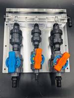 Support de fixation en tôle OEM découpé au laser et plié pour système de collecteur de lavage doux