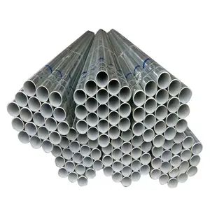 High Quality 2.5 Inch Green House Hot Dip Galvanized Pipe Tube Round Steel Iron Pipes Price