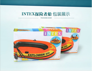 Intex 58331 Khám Phá 200 Thuyền Đặt Thuyền Bơm Hơi Trôi Thuyền Kayak Cao Su - Product Image 6