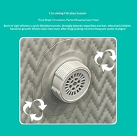 Baignoire gonflable écologique en PVC à température constante avec massage à bulles, autoportante, multi-personnes, familiale, ultra-grande capacité