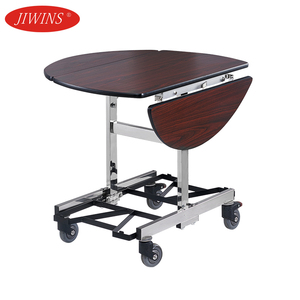 Table <span class=keywords><strong>de</strong></span> service <span class=keywords><strong>de</strong></span> <span class=keywords><strong>ménage</strong></span> d'hôtel <span class=keywords><strong>de</strong></span> service <span class=keywords><strong>de</strong></span> service d'entretien ménager <span class=keywords><strong>de</strong></span> service d'acier inoxydable <span class=keywords><strong>de</strong></span> conception à trois volets brune - Product Image 1