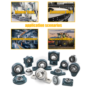 UCP204แทรก UCP205-16 UCP205 UCP207 UCP208 UCP209 UCP210หมอนบล็อกแบริ่งผู้ผลิตในจีน - Product Image 6