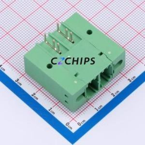 1720796 Plug-in Terminal Block Through hole Component (THT),P=7.62mm Connector 7.62mm Green Straight Pin 2P - Product Image 1