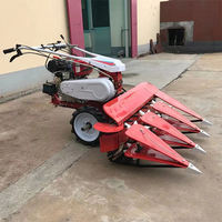 Coupeur de riz agricole à pied, paille de mauvaises herbes, machine à couper le riz, tondeuse à gazon automotrice pour petite ferme