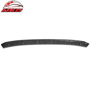 เหมาะสำหรับ Honda Civic FL Type R Hatchback ปี 2022-2026 สปอยเลอร์หลังคาทรง V ลายคาร์บอนไฟเบอร์ - Product Image 3