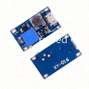 XY-016 DC-DCステップアップ電源ブースターボードモジュールMT3608マイクロUSB 2A調整可能2-24V ~ 28V - Product Image 2