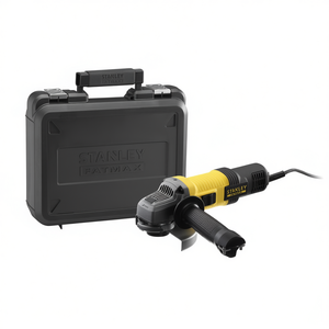 Amoladora Angular Stanley de 220 mm, Herramienta Eléctrica con Cable para Cortar y Pulir Metal - Product Image 3