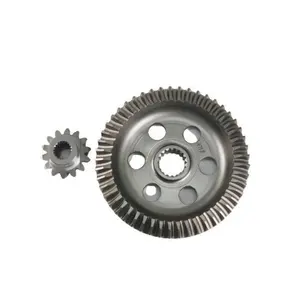 Precision Straight Bevel Gear Crown Wheel And Pinion Two Stage Passive Bevel Gear