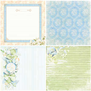 Scrapbooking forniture di carta fantasia verde primavera artigianato carta scrapbooking 6x6 - Product Image 6