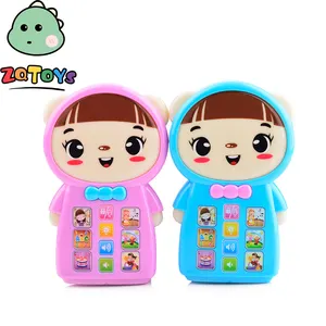 Zqtoys Children Learning Russian English Language Early Education Factory Make Oem Light Music Learning Story Machine for Kids