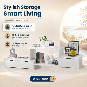 Meuble TV et armoire en bois acrylique moderne personnalisé <span class=keywords><strong>pour</strong></span> salon avec fonctions réglables - Product Image 1