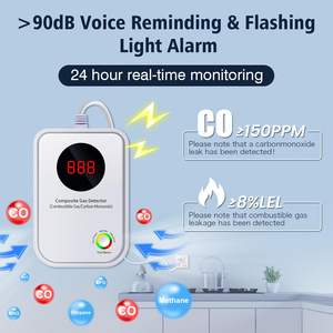 Alarme <span class=keywords><strong>Propane</strong></span> domestique Capteur <span class=keywords><strong>de</strong></span> fuite Affichage LED Alarme d'explosion <span class=keywords><strong>de</strong></span> gaz Détecteur <span class=keywords><strong>de</strong></span> <span class=keywords><strong>monoxyde</strong></span> <span class=keywords><strong>de</strong></span> <span class=keywords><strong>carbone</strong></span> <span class=keywords><strong>et</strong></span> <span class=keywords><strong>de</strong></span> gaz naturel à domicile - Product Image 4