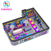 Projet de zone de jeux VR d'arcade : simulateur de course et de tir, équipement de divertissement intérieur, jeux pour enfants, machine de jeu à monnayeur