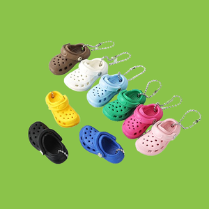 Zp-Tùy Chỉnh Cao Su Móc Chìa Khóa Logo Keychain Phụ Kiện Thiết Kế Giày Vải Phim Hoạt Hình Móc Khóa Trong Số Lượng Lớn Khuyến Mại Quà Tặng Lưu Niệm - Product Image 2