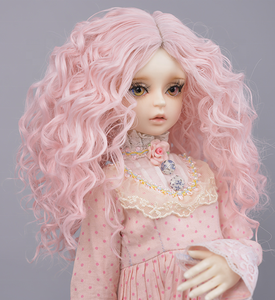 Peluca <span class=keywords><strong>de</strong></span> cabello rizado <span class=keywords><strong>de</strong></span> <span class=keywords><strong>lana</strong></span> para niñas, peluquín <span class=keywords><strong>de</strong></span> <span class=keywords><strong>muñeca</strong></span> <span class=keywords><strong>de</strong></span> amor - Product Image 1