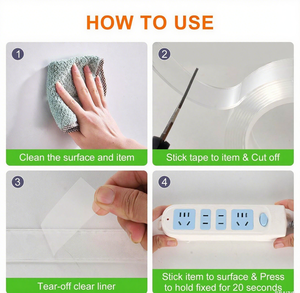 شريط لاصق مزدوج الوجهين شريط سحري ديي سعر لاصق قوي للحرف اليدوية وديكور المنزل - Product Image 6