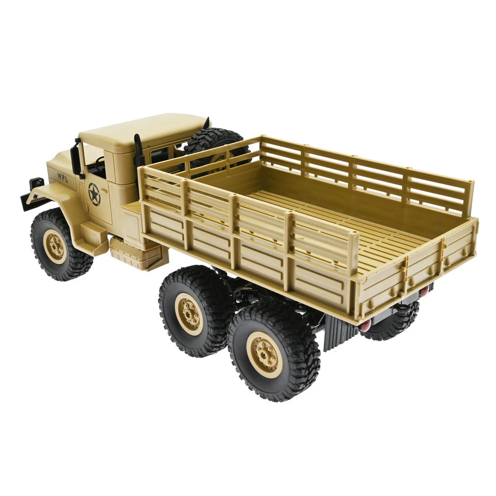 WPL新モデルRCクライミングミリタリートラック1/16スケールオフロード