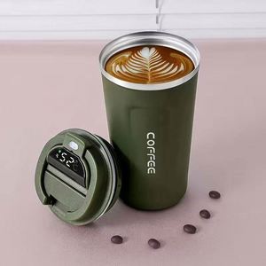 Travel Coffee Mug Stainless Steel Thermos Cup Smart Coffee Tumbler Thermos Cup With Intelligent Temperature Display Keep Hot - Product Image 2