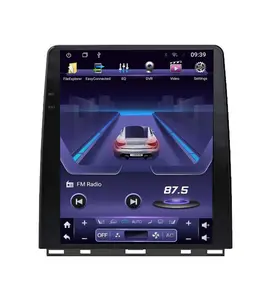 For RENAULT CLIO 5 2013+ Android 9.0 Tesla style car GPS Navigation head Unit No DVD Tape Recorder Multimedia Player auto stereo