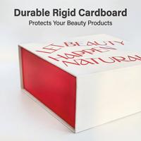 Kotak Hadiah Kustomisasi Edisi Terbatas dengan Bahan Daur Ulang, Embossing, Laminasi Matt, Kokoh dan Menarik
