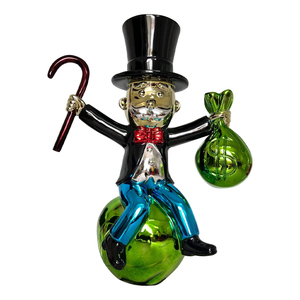 Decoración de Interiores, Espejo de Dibujos Animados, Figuras de Resina Coloridas, Estatuas, Electroplacado, Fibra de Vidrio, Escultura de <span class=keywords><strong>Alec</strong></span> <span class=keywords><strong>Monopoly</strong></span>, Lista para Enviar - Product Image 2