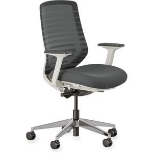 Versatile Ergonomic Desk <b>Chair</b> Adjustable Lumbar Support Reclining Breathable Mesh Backrest Swivel Wheels Foam PP <b>Office</b> - Product Image 2
