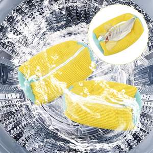 Sac de lavage portable en maille pour chaussures, résistant aux déchirures, pour machine à laver - Product Image 5