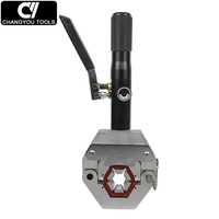 Kit de Engarzadora de Mangueras de A/C FS-7842 Herramienta de Crimpado para Mangueras de AC Manual Portátil Hidráulica para Reparación de Automóviles