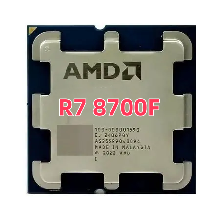 Original Computer Gaming CPU Processor R7 8700F Socket AM5 Tray Cpu 8700F Without Cooler