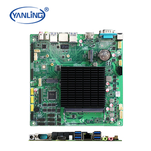Atacado Industrial Mini PC Motherboard Jasper Lake N5095 170X170mm <span class=keywords><strong>DDR4</strong></span> RS485 10USB PCIE SIM Novo Intel SATA Monitor Remoto - Product Image 2