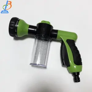 Sprinkler pistol semprot air taman, pompa taman portabel Cina, pistol air jet gun tekanan tinggi untuk cuci mobil