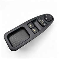 NOUVEAU Commutateur principal de lève-vitre électrique côté conducteur OE6554ZJ 1499611898 Bouton de commande du lève-vitre pour Peugeot Citroën Jumpy Fiat Scudo