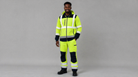 Veste de travail haute visibilité pour l'agriculture, la construction, antistatique, veste de travail bon marché, uniforme de travail