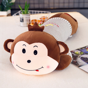 Cute Super Soft Monkey Stuffed Animal Plush Pillow Toys Home Decoration Lovely Gift for Children Adults Cute Monkey <b>Doll</b> Toys - Product Image 3