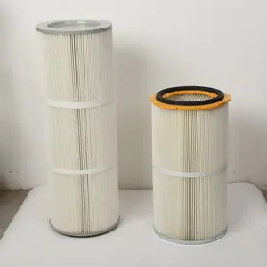 Schnell filter Pulver beschichtung kabinen filter mit Metall abdeckung
