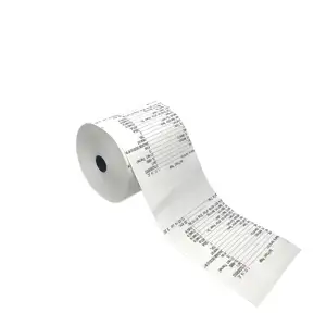 Rolo grande de papel térmico 48 G/M para caixa registradora, resistente ao calor de alta qualidade por atacado