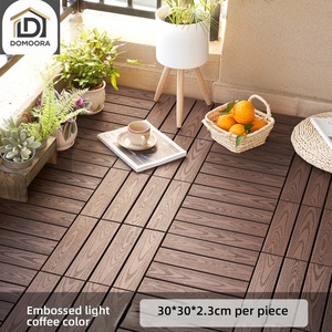 Piastrelle per Esterni Effetto Legno 3D Impermeabili, <span class=keywords><strong>Pavimentazione</strong></span> a Incastro per Patio, Balcone e <span class=keywords><strong>Giardino</strong></span> - Product Image 2