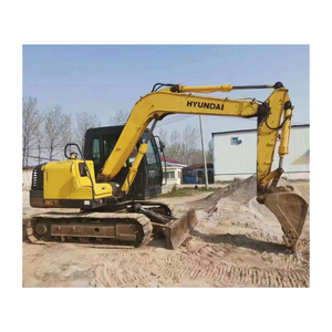 Excavadoras Usadas Hyundai 80 de Alta Calidad a Precio Económico en Venta, Excavadora de Cadenas Hyundai 80 Multifuncional Más Popular - Product Image 1